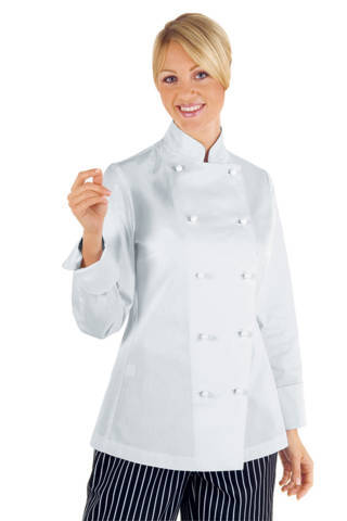 Isacco-Giacca Cuoco Maniche Lunghe Lady Chef 057500