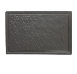 Tognana-Piatto Bistecca Rettangolare 42x28cm Vulcania Black